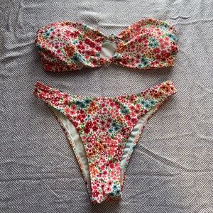 SHEIN Floral Multicolor Bikini
